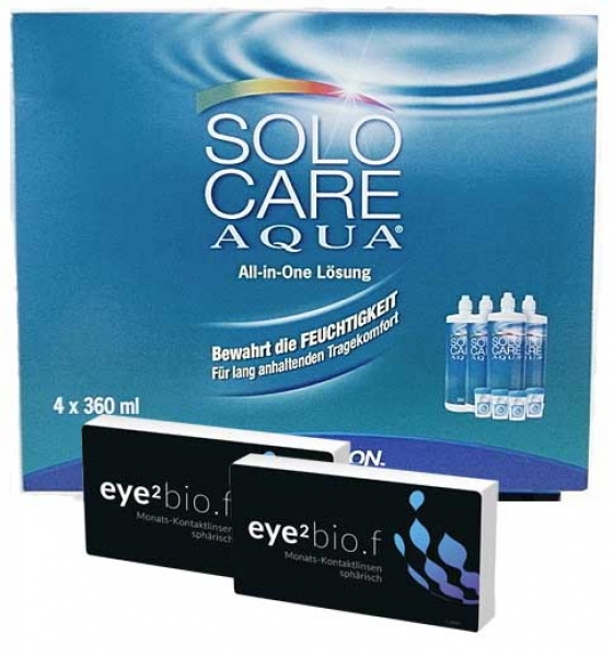 Eye2 BioF mit Solocare Kombilösung Sparpaket