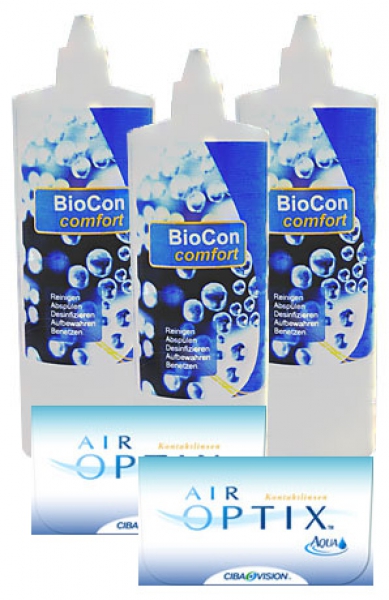 Air Optix mit Biocon Comfort Sparpaket