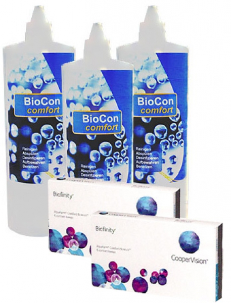 Biofinity mit Biocon Kombilösung Sparpaket